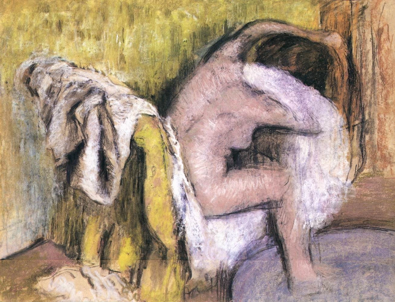 Donna che si asciuga seduta - Musée d'Art et d'Histoire, Neuchâtel